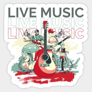 music is life Sticker